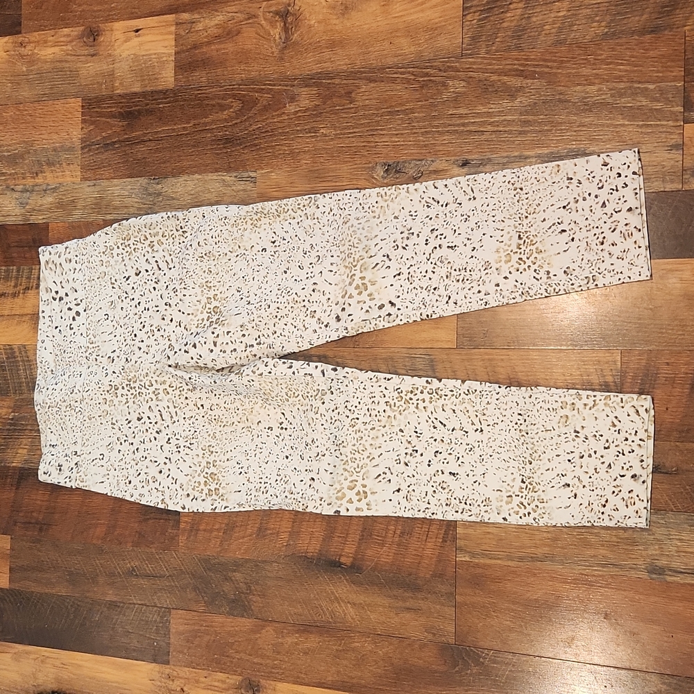 Leopard style pants